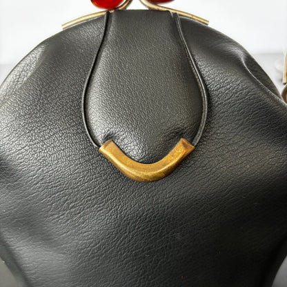 1940s Leather Handbag