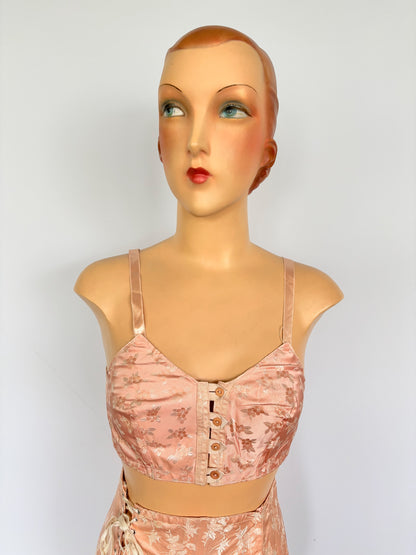 Dead Stock 1950s Longline Bra B90