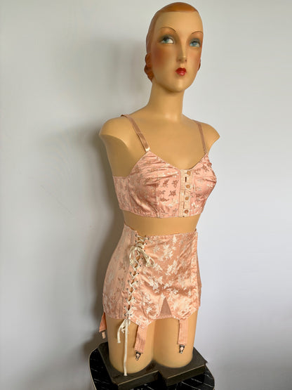 Dead Stock 1950s Longline Bra B90