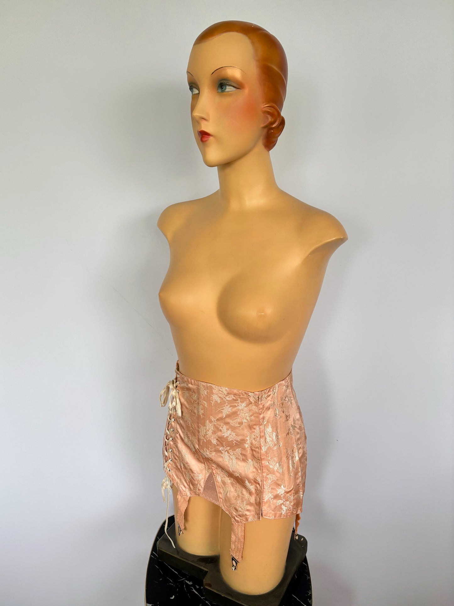 Vintage 1940s/1950s Blush Pink Girdle | S