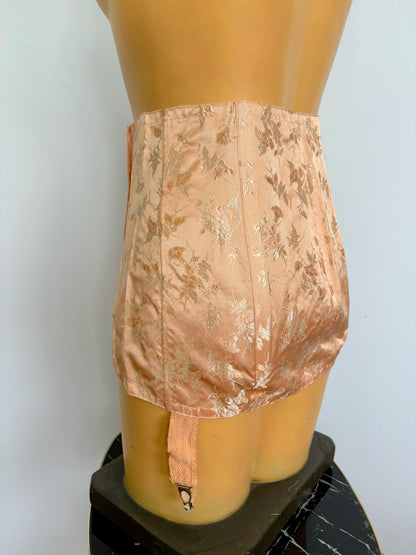 Vintage 1940s/1950s Blush Pink Girdle | S