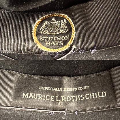 1940s Stetson Maurice Rotschild Felt Fedora Hat