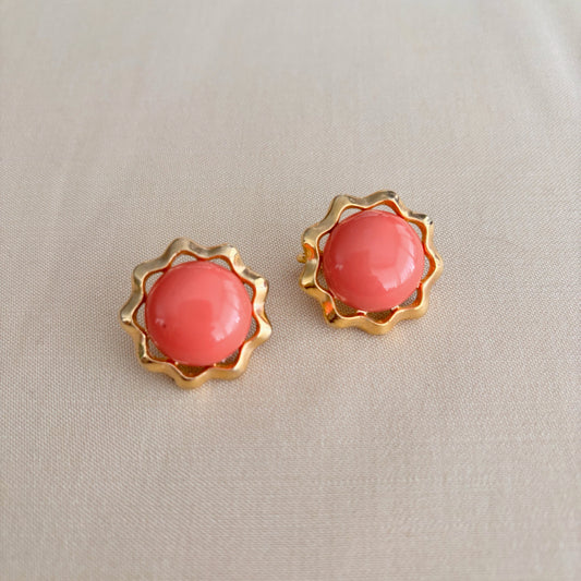 1960s Trifari Thermoset Clip-On Earrings