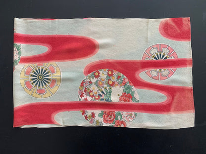 1920s/1930s Japanese Silk Crepe Scarf