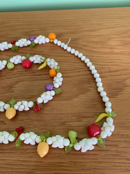 1960s Fruit Necklace