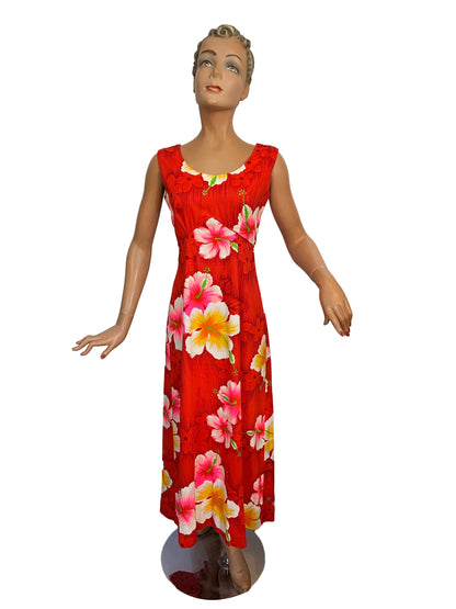 1960s/1970s Royal Hawaiian Luau Dress | M