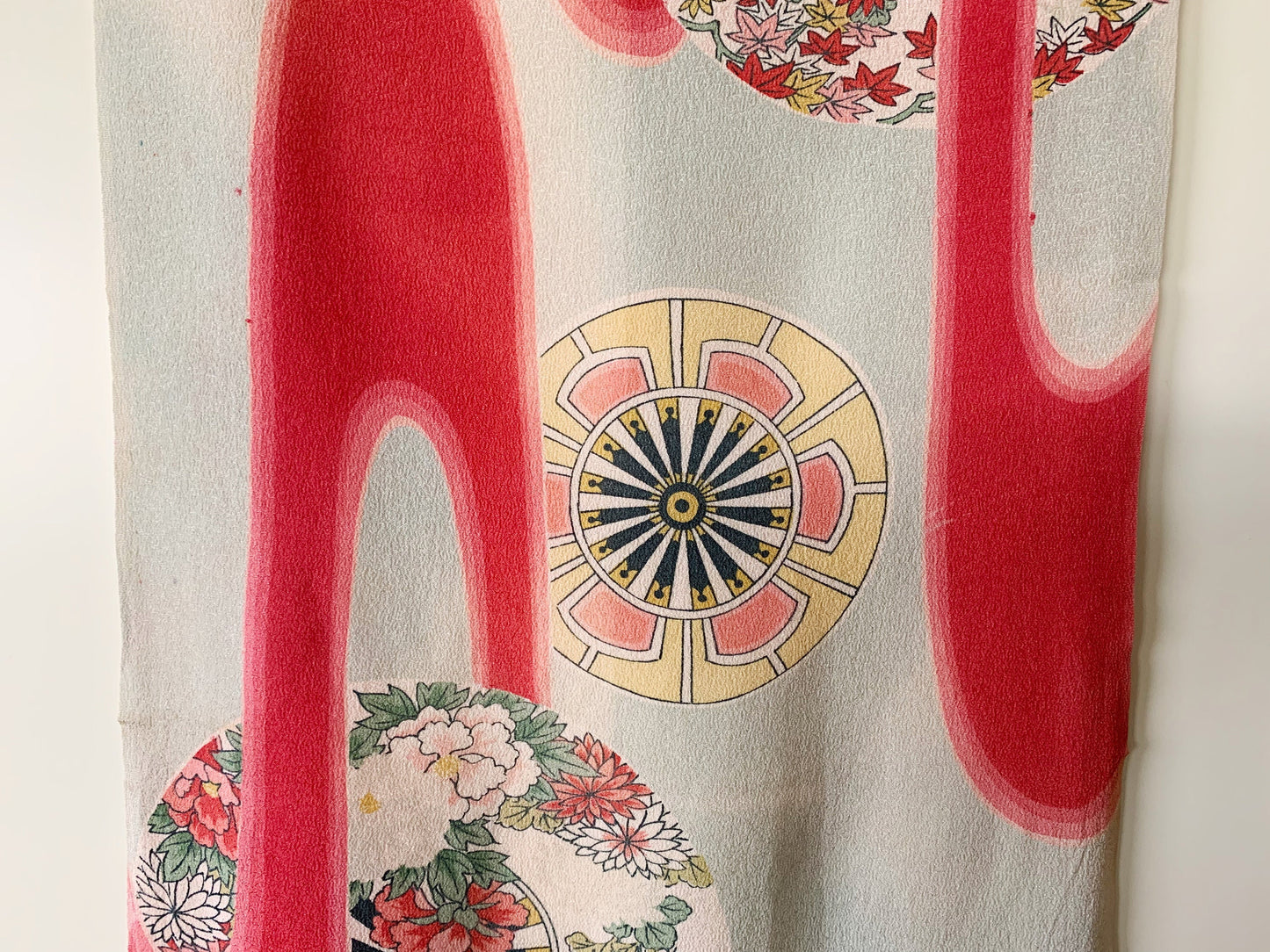 1920s/1930s Japanese Silk Crepe Scarf