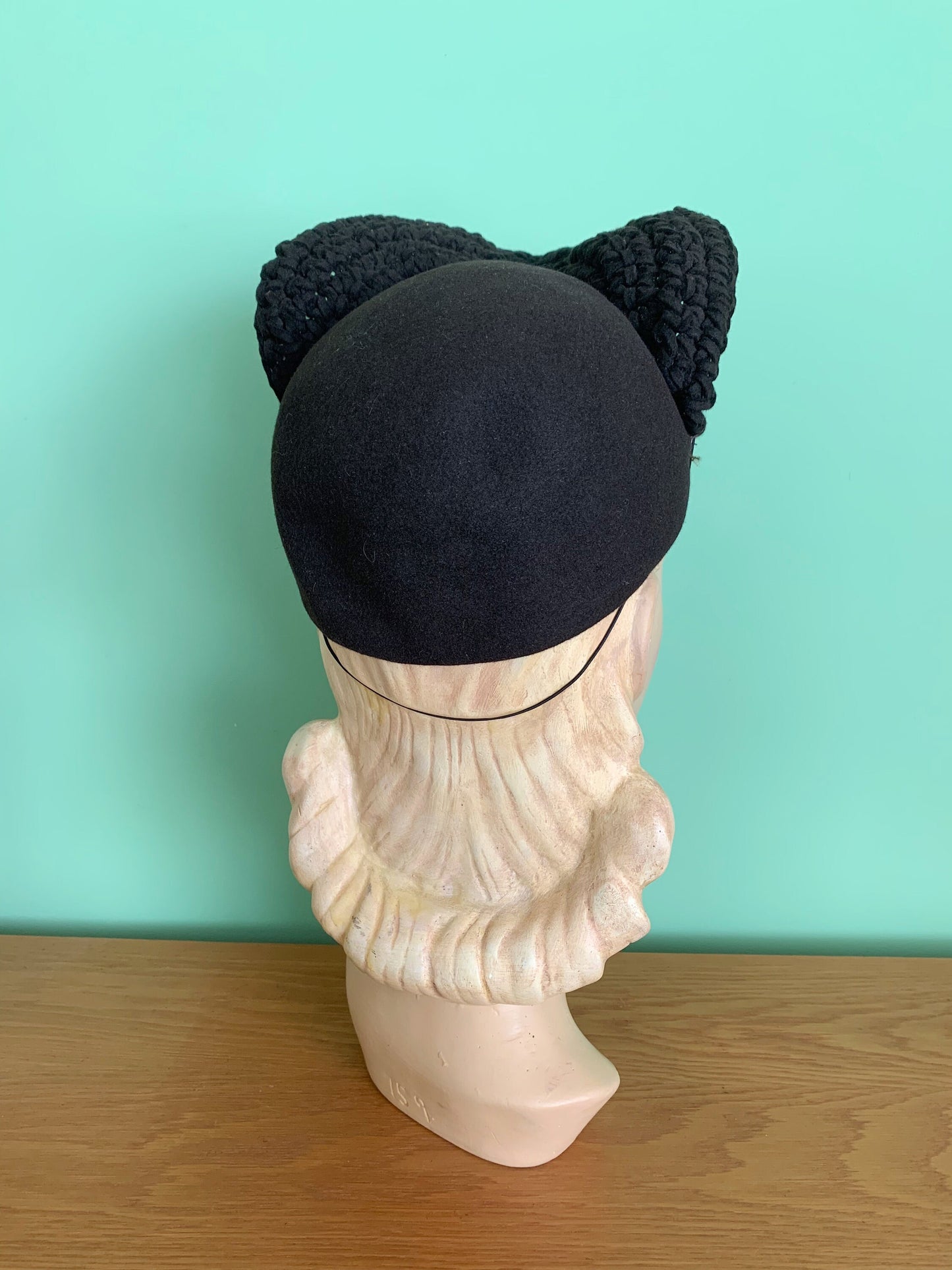 1930s/40s New York Creation Heart Halo Hat