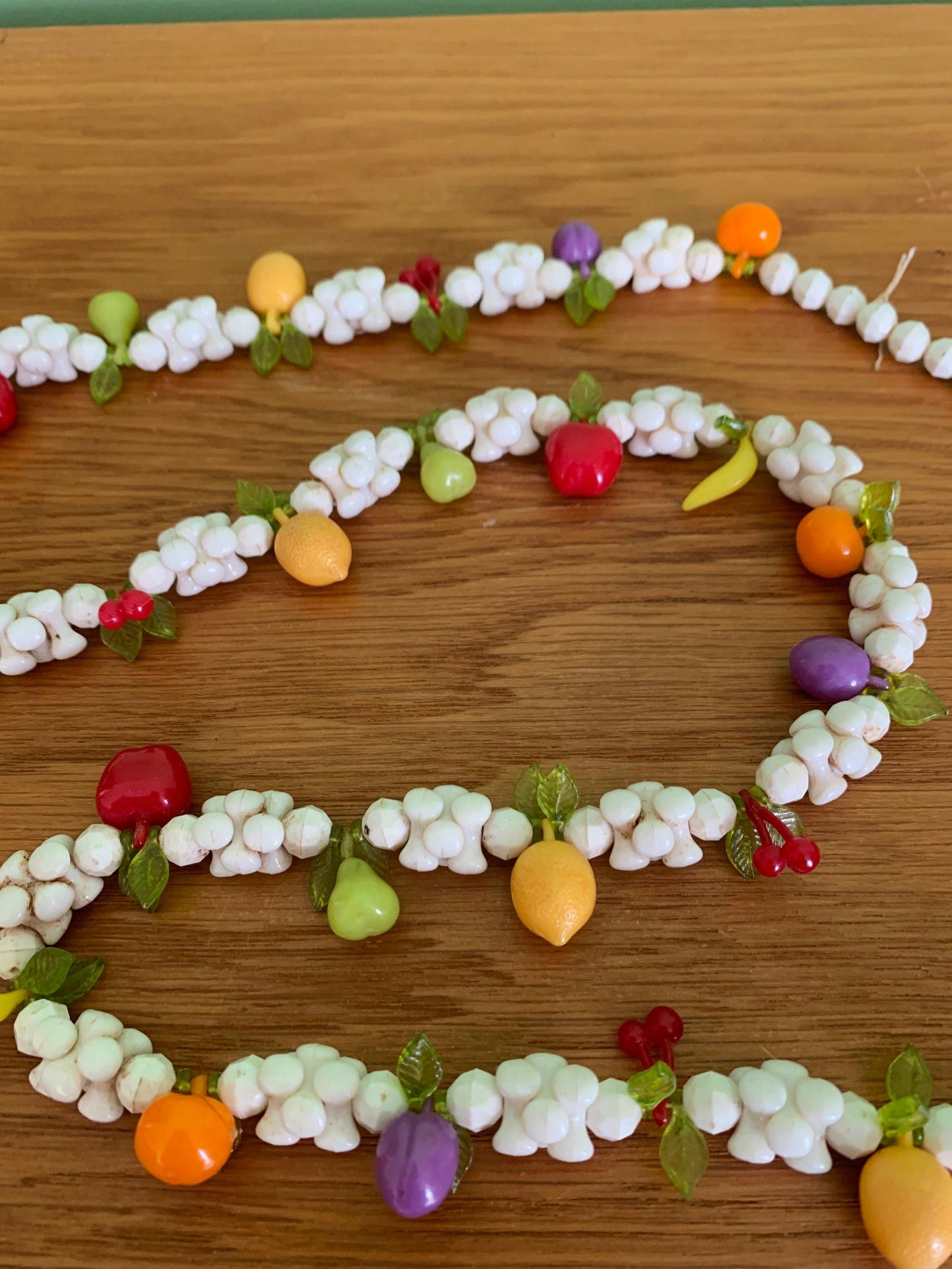 1960s Fruit Necklace