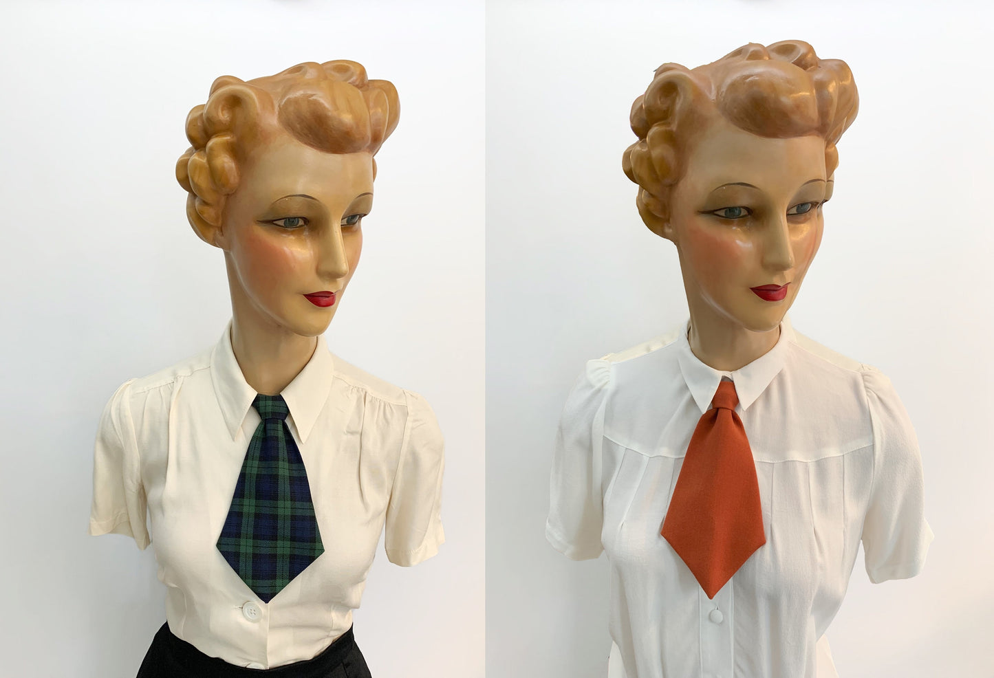 1930s/1940s Style Necktie - Various Colours